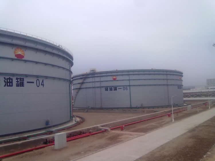 油房庄生产运行原油储备库10万方罐防腐保温工程(图3)